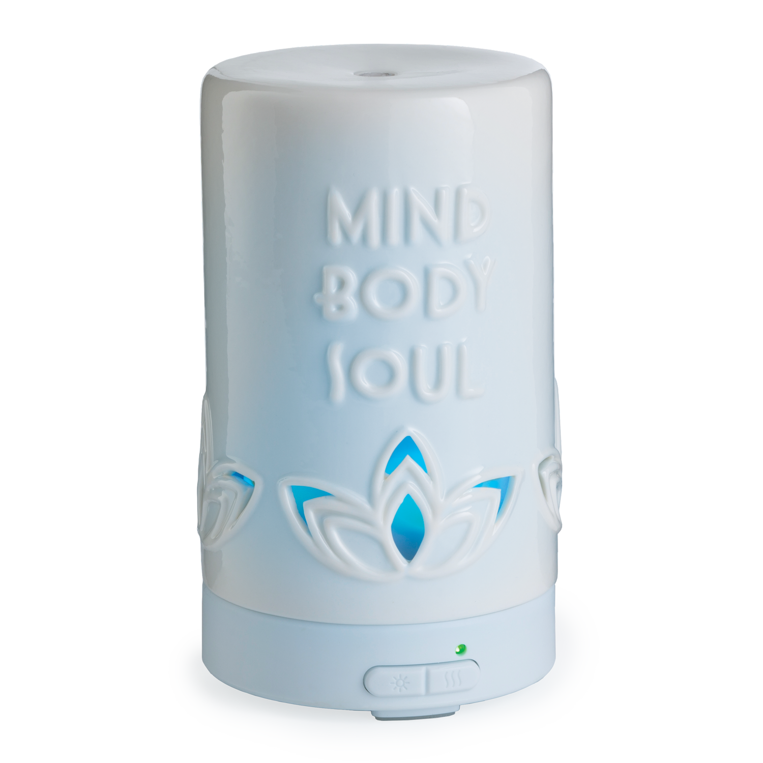 Airomé 100 mL Ultrasonic Essential Oil Diffuser, Mind, Body, Soul