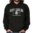 thumbnail image 3 of North Carolina Cute Footprints Beach Hoodie Sweatshirt Women Men Brisco Brands X, 3 of 6