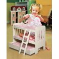 thumbnail image 2 of Trundle Doll Bunk Bed with Bedding, Ladder, and Free Personalization Kit (fits American Girl Dolls), 2 of 2