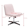 thumbnail image 4 of Impressions Vanity Hello Kitty Criss Cross Vanity Chair with Cozy Seat and Adjustable Height, 4 of 4