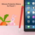 thumbnail image 3 of Funda de lápiz de zanahoria para Apple Pencil 1 2 cubierta Kuymtek de silicona suave para Ipad Stylus Pen Sleeve funda antideslizante para Apple Pencil 2 1, 3 of 9