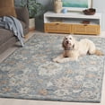 thumbnail image 3 of SAFAVIEH Marquee Raynard Floral Area Rug, Blue/Rust, 6' x 9', 3 of 11