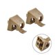 thumbnail image 4 of 2pcs Car Sun Visor Hook Clips Bracket Hanger 12681000127101 For Mercedes W123 W124 W126 W140 W201 New Car Sun Visor Snap - Sun Visors, 4 of 4