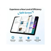 2K Vivid Tablet, JIMTAB A95 11 Android 12 Tablets, 6GB+128GB Octa-Core Gaming Tablet, 13+5MP Camera, 7000mAh, Stereo 4 Speakers, TÜV Low Bluelight, Split Screen, Face Recognition, Google Certificated