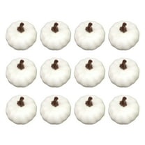 Mini Artificial Pumpkins 6x6.5cm Foam Material for Thanksgiving Decoration and Handmade Crafts