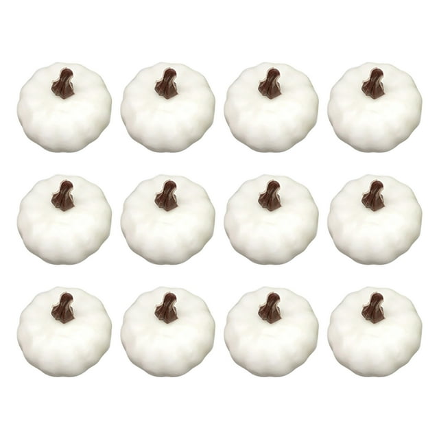 Desktop Ornament Mini Pumpkins Foam for Seasonal Displays with Realistic Texture and Lightweight Craft Detail