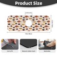 thumbnail image 2 of Sikiie Cute Armadillo1 Splash Guard for Sink Faucet-1 PC Super Absorbent Fast Drying Mat Sink Gadgets-Splash Guard for Kitchen, Sink Mat, 2 of 7