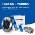 thumbnail image 3 of Compatible avec Ford Ranger Wagner Freins Plaquette de Frein ZD2216 QuickStop; Remplacement OE, 3 of 5