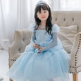 thumbnail image 3 of Vestidos largos de primavera y otoño para niñas Vestidos de princesa Frozen Vestidos de Halloween para niños, 3 of 5