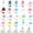 Multicolor, variant on LUIISIS 20Pcs Straw Cover Caps, Cute Cartoon Straw Toppers for Drinking Straws, Portable Straw Tips Covers for 30&40 Oz 10mm Reusable Silicone Straw Topper, Cups Accessories