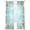 Teal Green, variant on Ocean Coastal Sheer Curtains 54 Inch Length 2 Panels Set Window Treatments, Summer Nautical Beach Coral Starfish Rod Pocket Semi Curtains for Living Room/Bedroom/Kitchen Décor, 104"W x 54"L