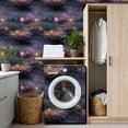 thumbnail image 4 of Peel and Stick Wallpaper Mystical Misty Hills Vibrant Wildflowers Wall Art Wall Mural 17.7in x 9.8ft Self Adhesive Removable Wall Paper Renter Friendly Wallpaper for Nursery Bedroom Cabinets, 4 of 8