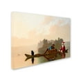 thumbnail image 2 of Trademark Fine Art 'Bingham - Fur Traders Descending the Missouri' Canvas Art by Ed Wheeler, 2 of 3
