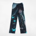 thumbnail image 3 of Demon Slayer Muichiro Tokito Pajama Pants Long Sleep Pants Soft Elastic Waist PJ Bottoms Lounge Pants, 3 of 7