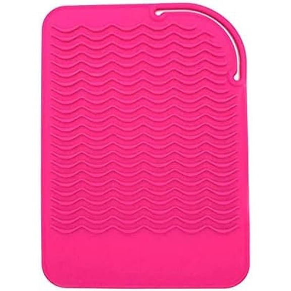 Heat Resistant Mat for Curling Iron, Flat Irons and Hair Straightener Hair Styling Tools 9" x 6.5", Grade ,