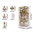 thumbnail image 3 of Qocolhg Christmas Decorations Outdoor Indoor, Christmas Xmas Tree Balls Bauble Hanging Home Party Ornament Decor Tree Decoration Balls Party Hanging Pendant Toys, on Sale Clearance!, 3 of 6