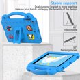 thumbnail image 4 of Allytech Kids Case for iPad mini 5/mini 4/mini 3/mini 2/mini 1,Shockproof Kid-Proof Cover with Handle EVA Kickstand Kids Friendly 7.9-inch Cover -Skyblue, 4 of 7