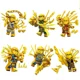 thumbnail image 3 of 24 piezas de figuras de personajes de anime Ninja Garmadon Jay Lloyd Samukai Cole Harumi Ultra Violet Pyro Snake bloques de construcción juguetes para niños, 3 of 5