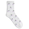 thumbnail image 4 of No Boundaries Women's Ribbed Mid Crew Socks, 6-Pack, Women's, Shoe Sizes 4-10, 4 of 8