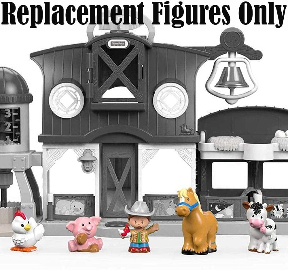 Fisher Price Little People Friends Figuras agricolas agricultor cerdo pollo vaca y ho Fisher Price Fisher Price Walmart en linea