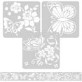 thumbnail image 3 of 12 Sheets Butterfly Stencil Butterfly Painting Stencil Craft Stencil Butterfly Template, 3 of 7