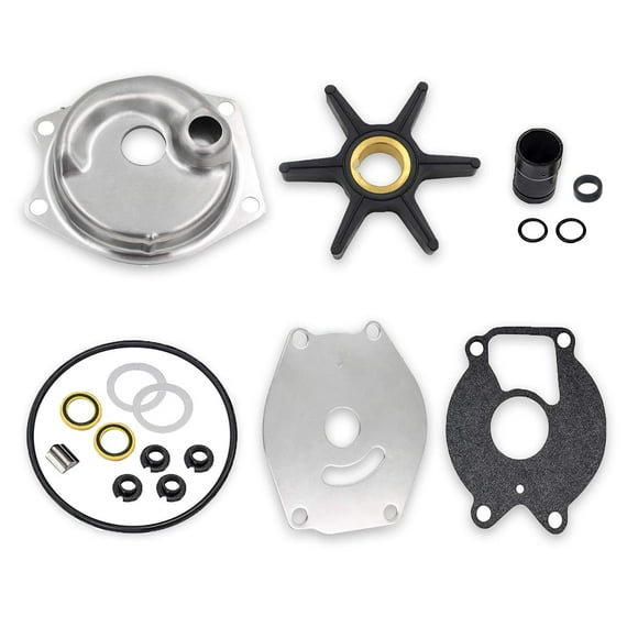 99157T2 Upper Water Pump Repair Kit for Mercury Mariner BigFoot Outboards 2 Stroke 15 20 25 HP XD 4 Stroke 8 9.9 13.5 15 HP 46-99157T2