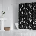 thumbnail image 2 of Hand and Bat Gothic Pattern Modern Waterproof Shower Curtain Set with 12 Hooks, Washable Decorative Bathroom Shower Curtain, 2 of 6