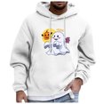thumbnail image 3 of Sweatshirts for Men Winter Zip up Hoodie Men Mens Medium Sweatshirt Lightweight Pullover Hoodie Mens Hooded Sweatshirt Warm Men's Halloween Hooded White XL, 3 of 6