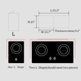 thumbnail image 3 of Unique Bargains Stainless Steel Foldable Kitchen Wall Oil Splash Guard Block Cover 40 x 38cm, 3 of 6