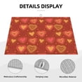 thumbnail image 4 of Bingfone Flower Hearts ,18" x 24"Dish Drying Mat for Kitchen Counter,Ultra Absorbent Microfiber, 4 of 9