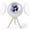 White, variant on Ferrofluid Speaker, 30W High-Power Audio Visualizer Bluetooth Speaker Enhanced Bass&Crisp Highs, Dual Stereo Channel&TWS paired,Vibrant Ambient Colorlight,Desktop Ferrofluid Science Toy for PC&Phone