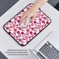 thumbnail image 6 of Bingfone Tulips Flowers Laptop Sleeve Case 13 inch , 360° Protective Computer Carrying Bag, 6 of 8