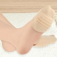 thumbnail image 3 of Toe Topper Socks, 3 Pairs No Show Liner Half Socks Non Slip Hidden Toe Covers Socks Seamless Toe Socks, 3 of 6