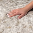 thumbnail image 3 of Addison Rugs Dream Shag Premium Machine Washable Transitional Small Diamonds Gray Rectangle Rug, 3' x 5', 3 of 8