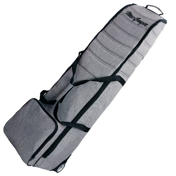 MacGregor Golf Deluxe Padded Travel Cover with Wheels, Heather Grey