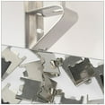 thumbnail image 4 of 8 piezas de clips para estantes de congelador, clips de soporte para refrigerador, ganchos de soporte para estantes de enfriador, 4 of 6
