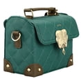 thumbnail image 4 of Harry Potter Hogwarts House Slytherin Mini Trunk Handbag, 4 of 4