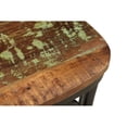 thumbnail image 4 of Taran Designs Preston Solid Wood Dining Chairs (Set of 2) in Brown/Black, 4 of 6