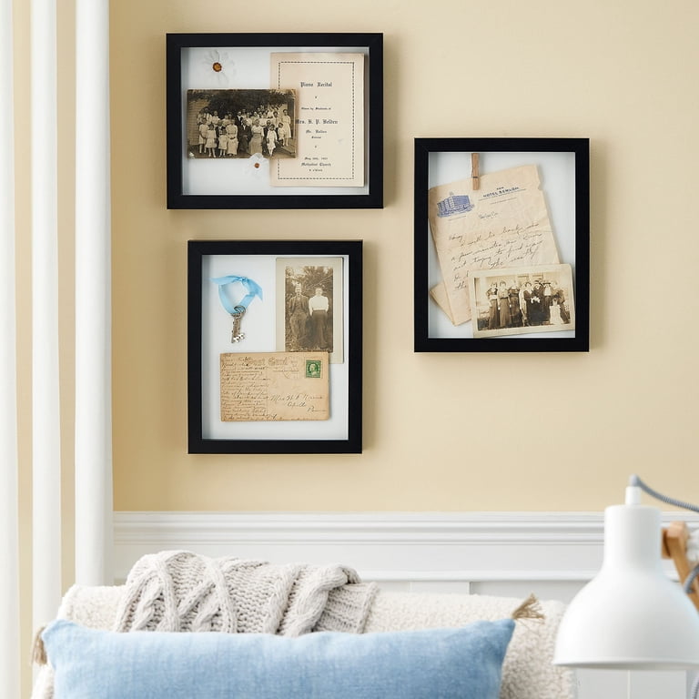 Studio Decor 8x10 Black Shadow Box Picture Frame, 3-Pack photo 5