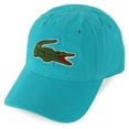 thumbnail image 3 of Lacoste Men's Cotton Embroidered Big Croc Logo Adjustable Hat Cap Light Green, 3 of 4