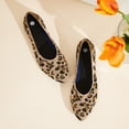 thumbnail image 4 of Women's Fashion Ballet Flats Pointy Toe Flats Mesh Casual Shoes for Women Slip on Shoes(Leopard,US11), 4 of 14