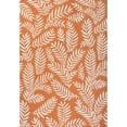 thumbnail image 3 of JONATHAN Y SANTA MONICA 8 x 10 Area Rug, Nevis Palm Frond - Orange/Cream, SMB119E-8, 3 of 8