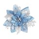 thumbnail image 3 of 2024 Nuevo árbol de Navidad con flores brillantes de 14 cm, adornos de flores artificiales, decoración navideña para el hogar, Año Nuevo, 3 of 5