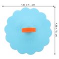 thumbnail image 2 of HOMEMAXS Silicone Leakproof Cup Lid with Good Sealing Performance for Home and Office Use Blue 4pcs, 2 of 7