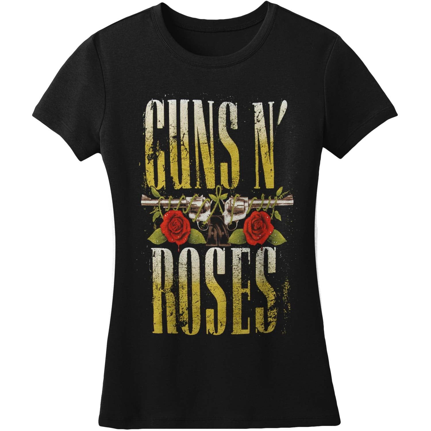 guns and roses t shirt walmart
