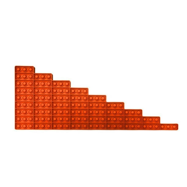 Juguete Sensorial De Burbujas De Empuje Para Autismo, Juguete Para Aliviar El Estrés Con Necesidades Especiales, Juguete De Burbujas De Extrusión Para Niños Y Adultos Eigraketly FN008345-05