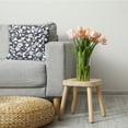 thumbnail image 2 of Simply Daisy 16 in x 16 in French/Country Black/White Pepper Polyester Throw Pillow, 2 of 2