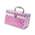 thumbnail image 4 of Kuntesetty Makeup Case Nail Art Storage Vanity Case Sturdy Multifunction Makeup Storage Box Pink, 4 of 9