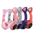 thumbnail image 3 of Hybrid Active Noise Cancelling Headphones, Wireless Over Ear Bluetooth Headphones, 70H Playtime, Hi-Res Audio, Deep Bass, Memory Foam Ear Cups, Travel, Office, 3 of 9