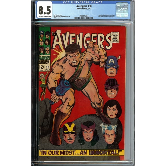 Avengers #38 - CGC 8.5 Comic Book